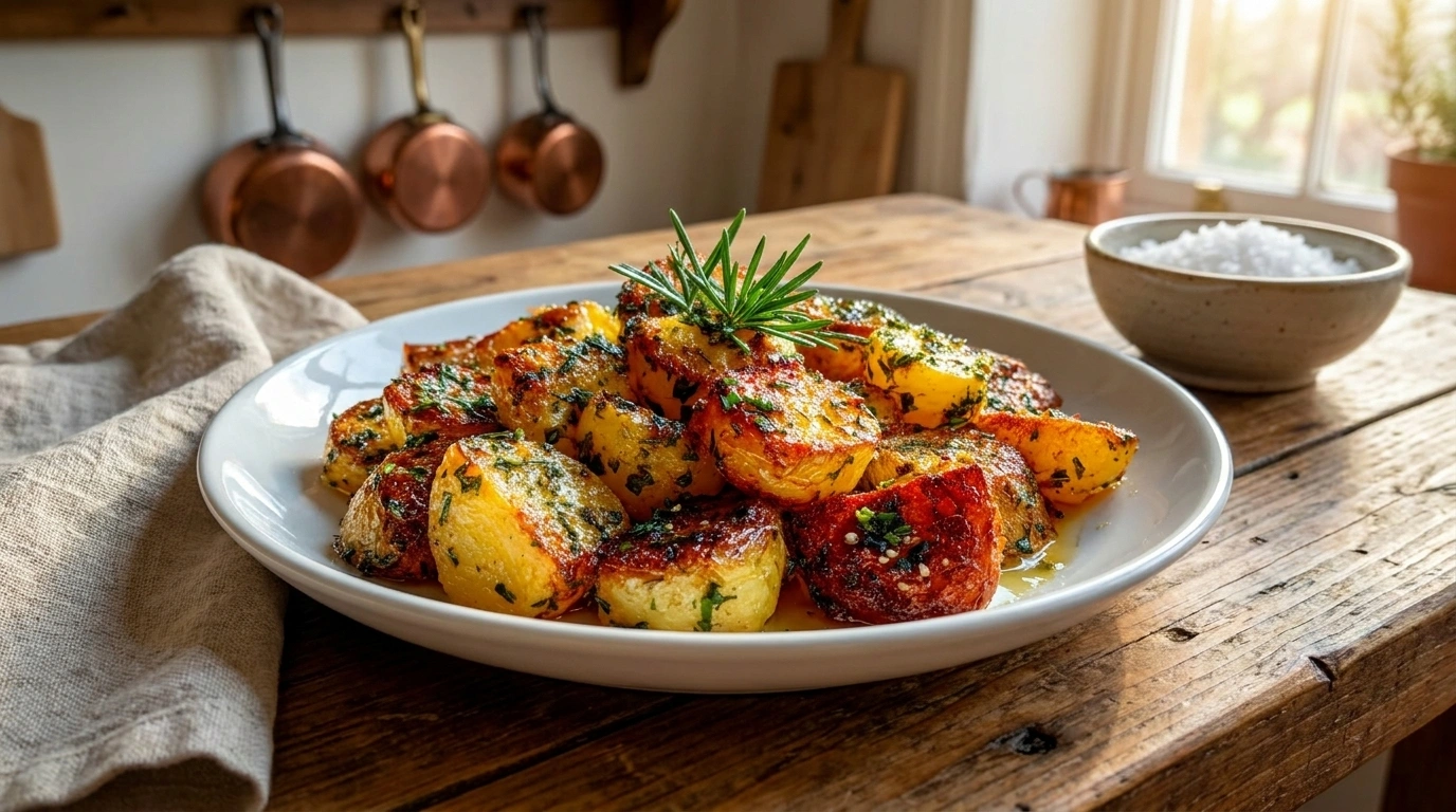 Vårörtade potatisar | Enkelt och smakrikt till vårmiddag - traditionellt Svensk Våriga middagar recept, perfekt till vardagsmiddag